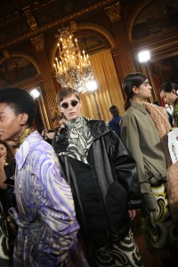 Backstage at Dries Van Noten RTW Fall 2018
