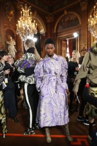 Backstage at Dries Van Noten RTW Fall 2018
