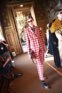 Backstage at Dries Van Noten RTW Fall 2018