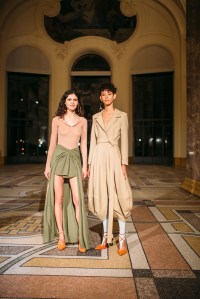 Backstage at Jacquemus RTW Fall 2018