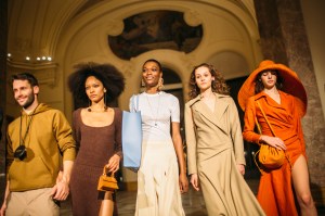 Backstage at Jacquemus RTW Fall 2018