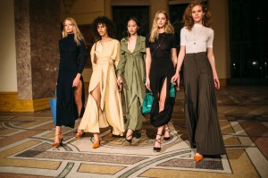 Backstage at Jacquemus RTW Fall 2018