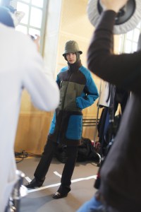 Backstage at Lacoste RTW Fall 2018