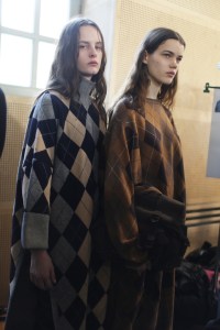 Backstage at Lacoste RTW Fall 2018