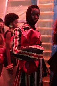 Backstage at Marni RTW Fall 2018