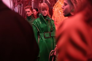 Backstage at Marni RTW Fall 2018