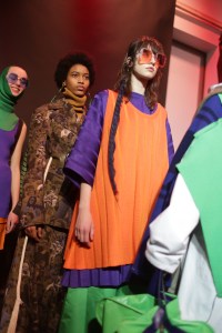 Backstage at Marni RTW Fall 2018