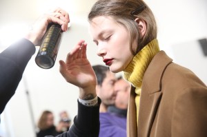Backstage at Rochas RTW Fall 2018