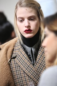 Backstage at Rochas RTW Fall 2018