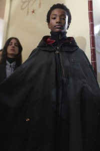 Backstage at Salvatore Ferragamo RTW Fall 2018