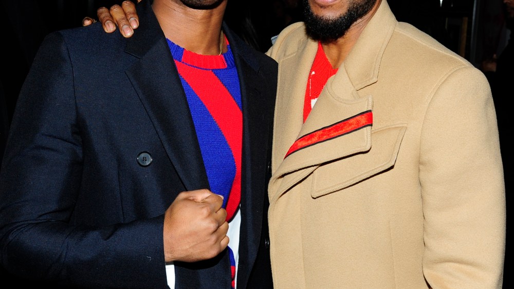 Michael B. Jordan and Chadwick Boseman
