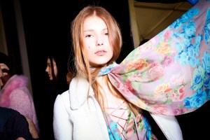 Backstage at Blumarine RTW  Fall 2018