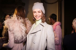 Backstage at Blumarine RTW  Fall 2018