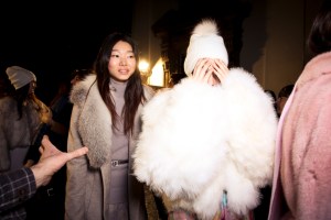 Backstage at Blumarine RTW  Fall 2018