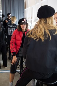 Backstage at Dyne Men's Fall 2018