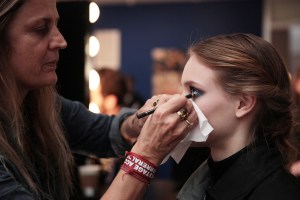 Backstage at Carolina Herrera RTW Fall 2018