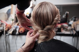 Backstage at Carolina Herrera RTW Fall 2018