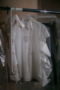 Backstage at Christopher Kane RTW Fall 2018
