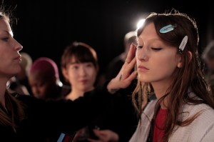 Backstage at Coach 1941 RTW Fall 2018