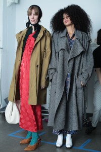 Backstage at Creatures of Comfort RTW Fall 2018