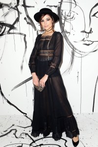 Olivia CulpoDior Collection Launch Party, Spring Summer 2018, New York Fashion Week, USA - 06 Feb 2018WEARING DIOR SAME OUTFIT AS CATWALK MODEL *9080166bd