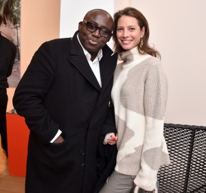 Barry Jenkins and Christy Turlington