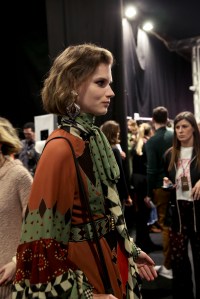 Backstage at Etro RTW  Fall 2018