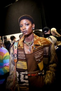 Backstage at Etro RTW  Fall 2018