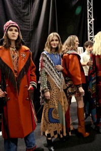 Backstage at Etro RTW  Fall 2018