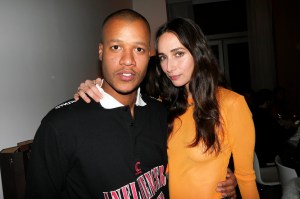 Heron Preston and Rebecca Dayan