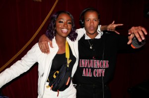 Justine Skye and Heron Preston