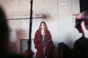 Backstage at Missoni RTW Fall 2018