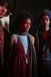 Backstage at Missoni RTW Fall 2018