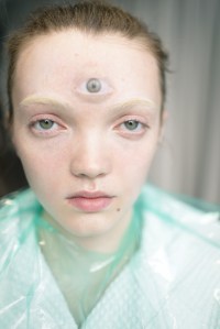 Backstage at Gucci RTW Fall 2018