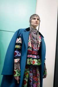 Backstage at Gucci RTW Fall 2018
