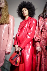 Backstage at MSGM RTW Fall 2018