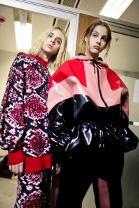 Backstage at MSGM RTW Fall 2018