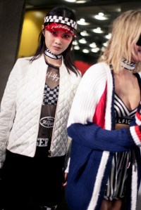Backstage at Tommy Hilfiger RTW Fall 2018