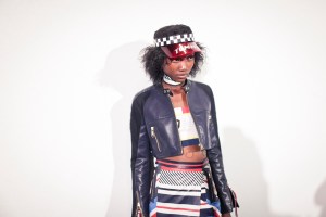 Backstage at Tommy Hilfiger RTW Fall 2018