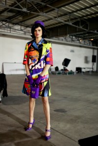 Backstage at Moschino RTW Fall 2018