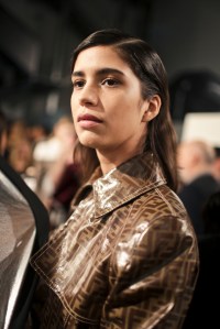 Backstage at Fendi RTW Fall 2018