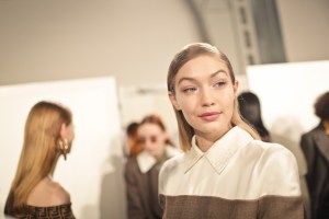 Backstage at Fendi RTW Fall 2018