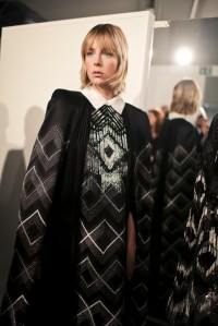 Backstage at Fendi RTW Fall 2018