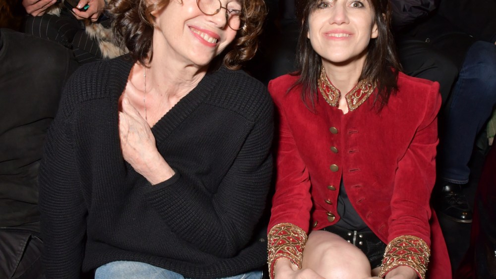 Jane Birkin and Charlotte Gainsbourg