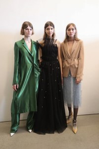 Backstage at Jason Wu RTW Fall 2018