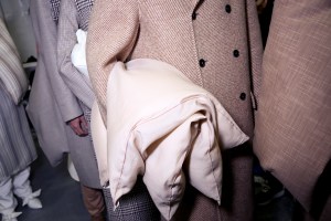 Backstage at Jil Sander RTW Fall 2018