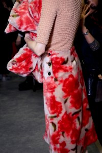 Backstage at Jil Sander RTW Fall 2018