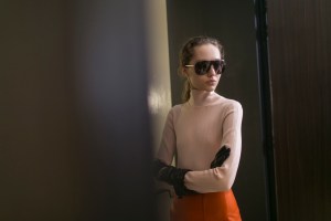 Backstage at Lanvin RTW Fall 2018