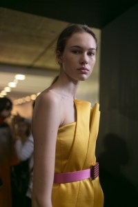 Backstage at Lanvin RTW Fall 2018