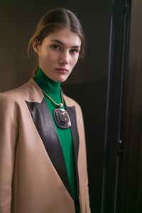 Backstage at Lanvin RTW Fall 2018